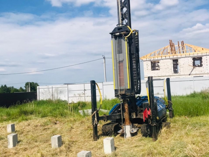 Забивка железобетонных Свай С30.20-3 - 59 шт. в д. Караулово, Кстовского района