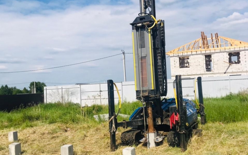 Забивка железобетонных Свай С30.20-3 - 59 шт. в д. Караулово, Кстовского района