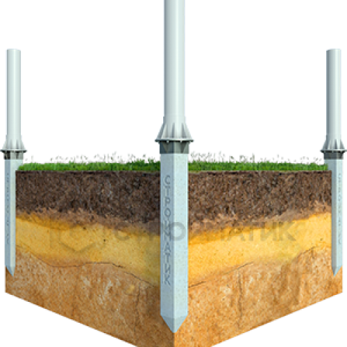 Фундамент мачт освещения и столбов